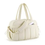 Geometric Pattern Nylon Waterproof Travel Bag